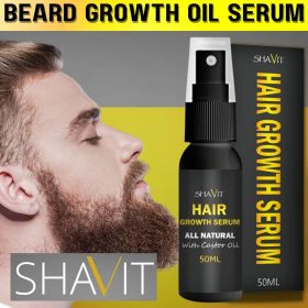 Mens Beard Growth Oil Serum Fast Growing Mustache Facial Hair Treatment For Men (Option: Growth Oil)